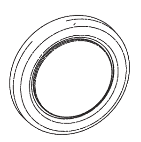 Baghjul 2 stk. Action (champagne)