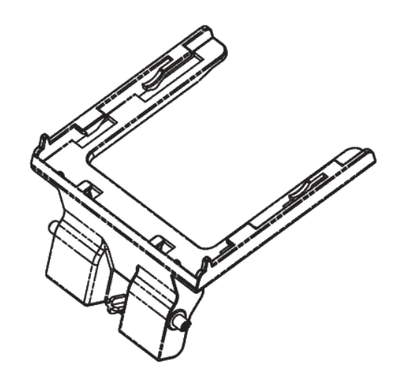 Poseholder komplet, t. Nilfisk Action Plus Special