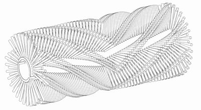 Fejevalse 8R ppl 0,8 360 x 850 gul