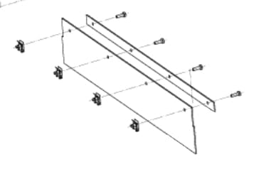 Gummi Skørt og Plade Kit