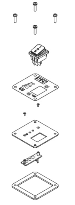 Kontrolpanel Floortec 350