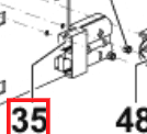 Connecter 50A rød SIP