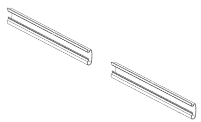 Sugegummiskinne - sæt (2 stk)