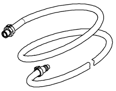 Trykslange komplet til AX9/14