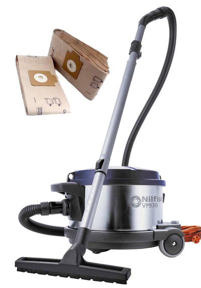 Nilfisk VP/GD930 HEPA Blue inkl. kombi- og parketmundstykke +10 poser