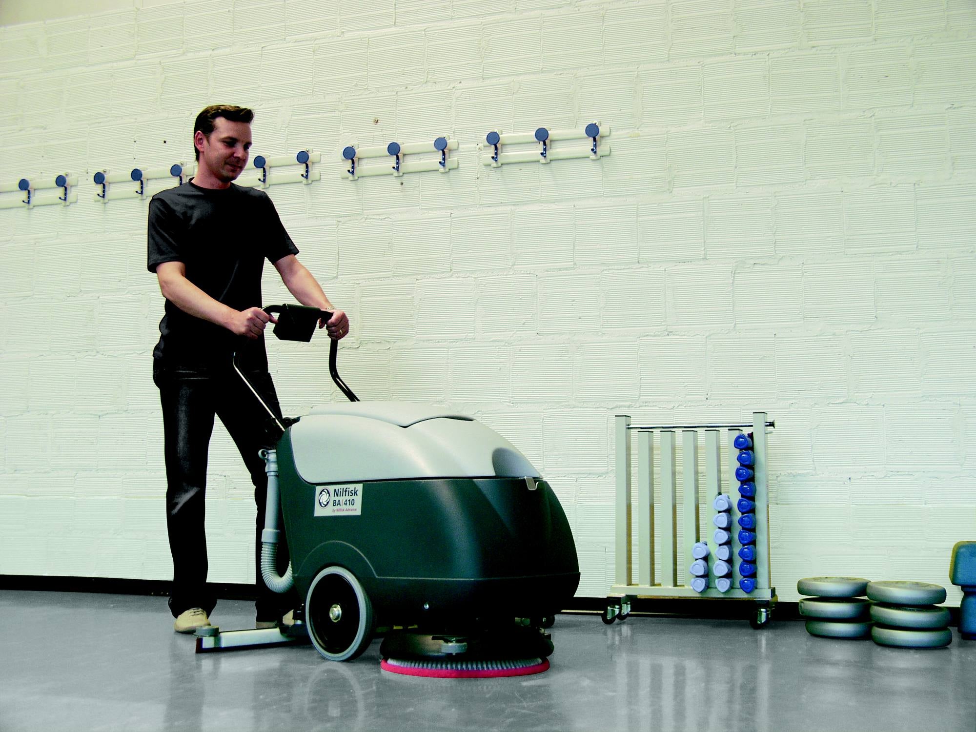 Gulvvaskemaskine Nilfisk BA 410 Komplet