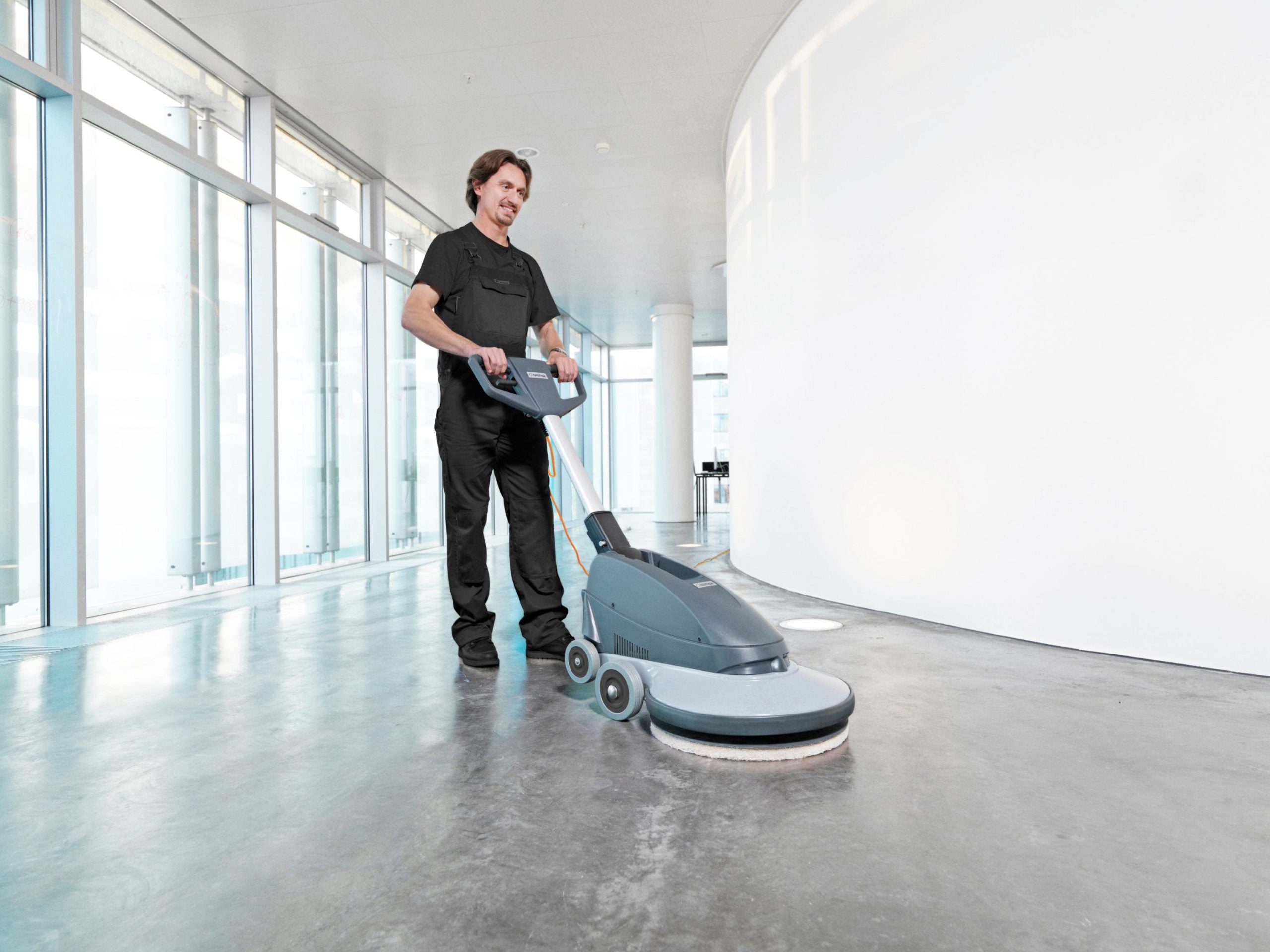 BU500 Gulvpolermaskine komplet