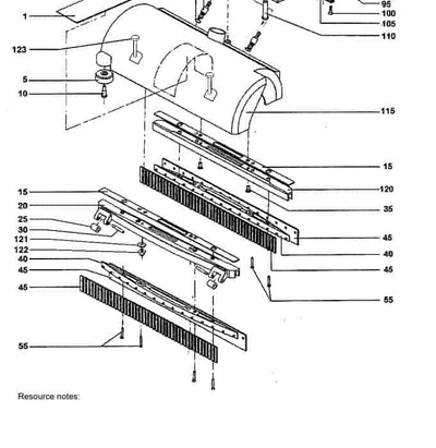 Sugehoved komplet CA/BA340
