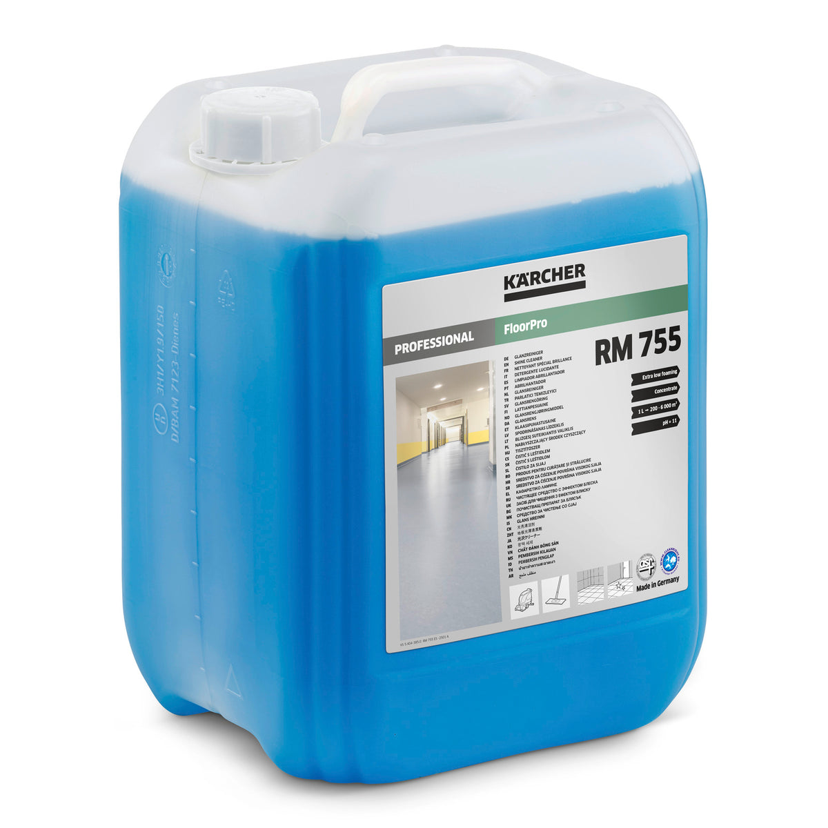 FloorPro Shine rengøringsmiddel RM 755, 10l