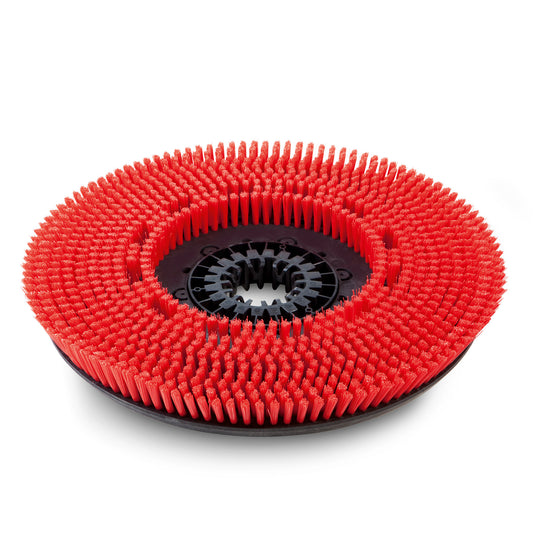 Disc-børste, Medium, Rød, 550 mm