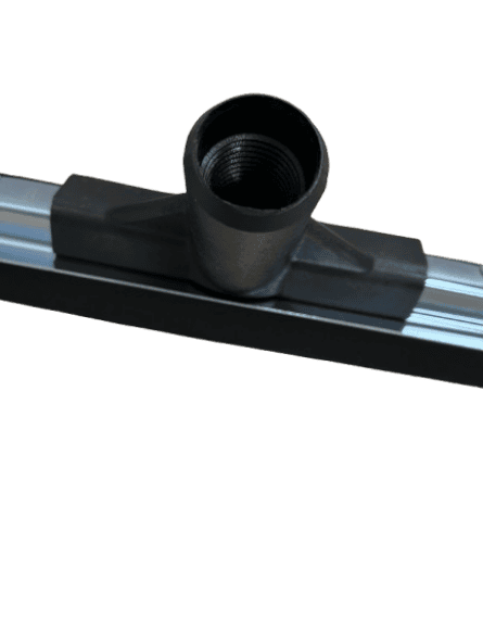 Gummiskraber metal 55 cm m. gevind