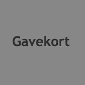 Gavekort