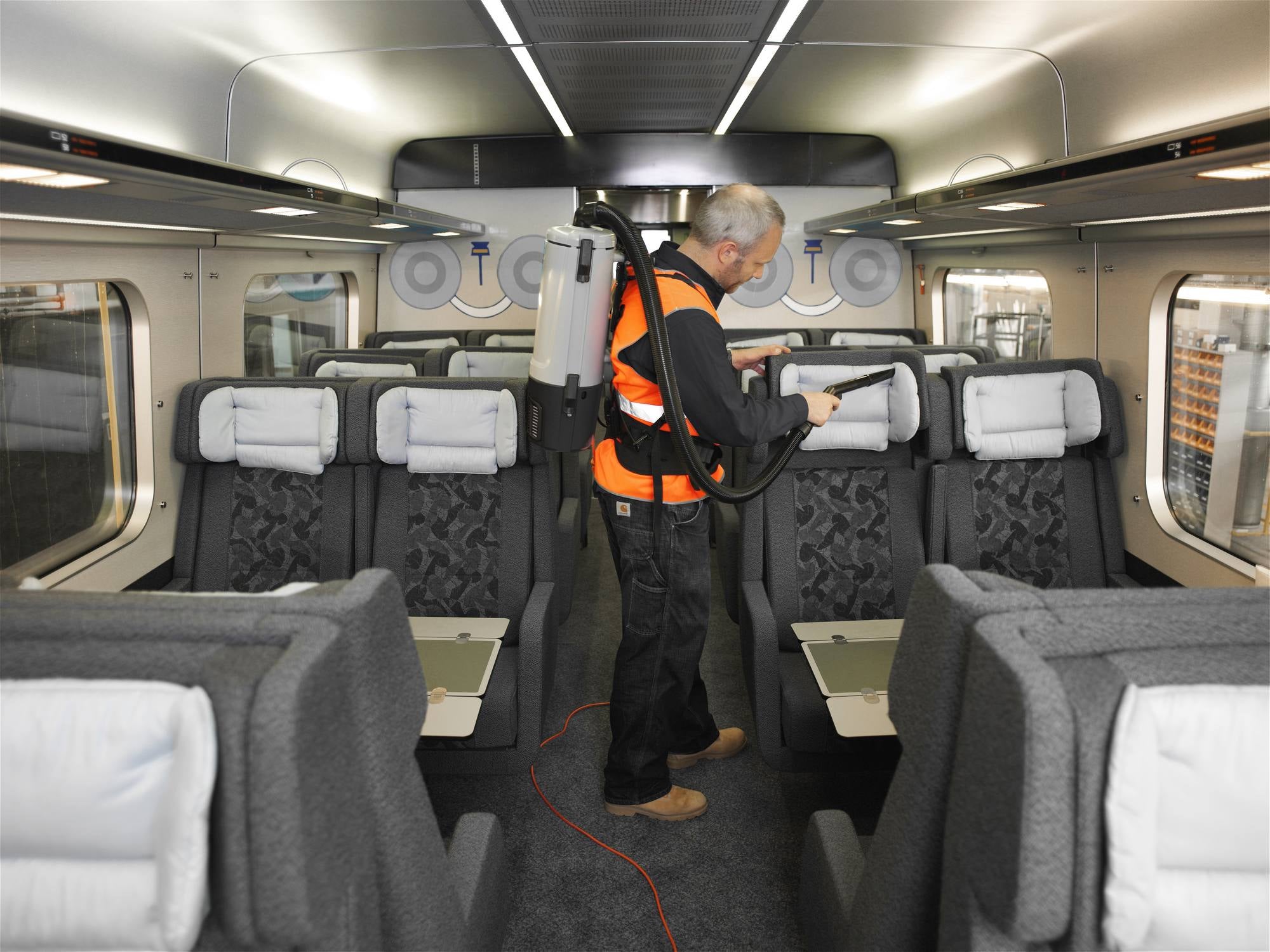 Nilfisk GD 5 110 volt Kun til brug på fly