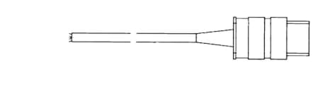 Ledning 30cm - mont. på støvsuger
