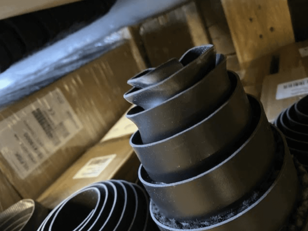 Måtte 60 x 90 cm. Økonomi sort/grå 2. sortering