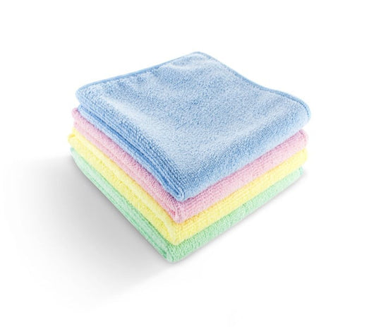 Mikrofiberklud universal 32 x 32 cm. 40 g. Flere farver