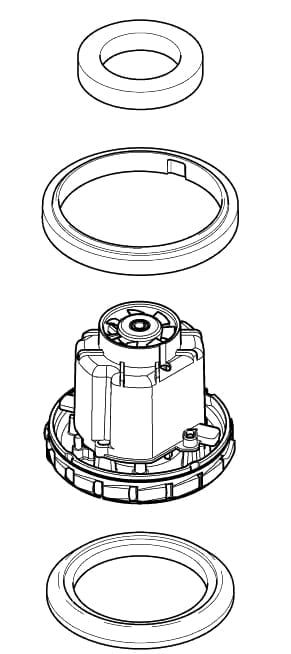 Motor 1200w/100v Til bla VL500