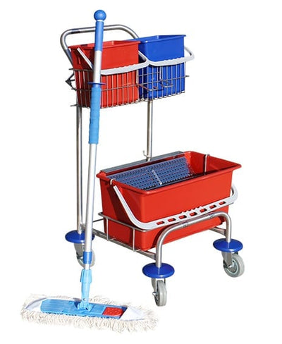 Rengøringsvogn Basis til drypsystem Komplet