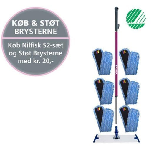 Nilfisk Moppesæt - Støt brysterne