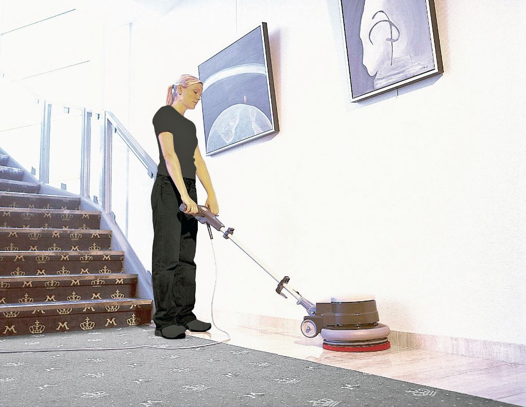 Gulvbehandlingsmaskine PS333A u/tilbehør