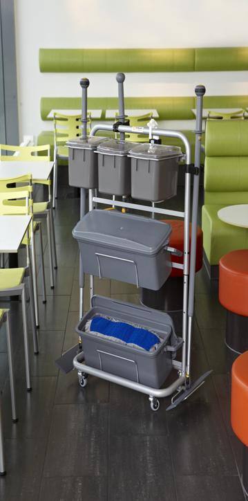 Rengøringsvogn Komplet QSR Vikan