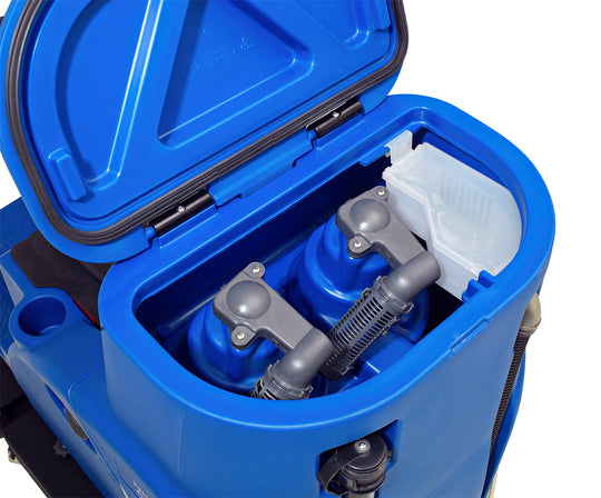 Scrubtec R 6100 + 240A Gel+Lader+Børster