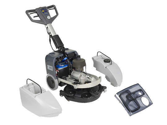 Gulvvaskemaskine Nilfisk SC351 BATT LI-ION FULL PKG inkl. Batteri+5 L Sæbe