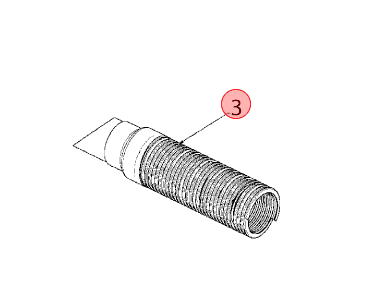 Slange komplet CV til rørføring