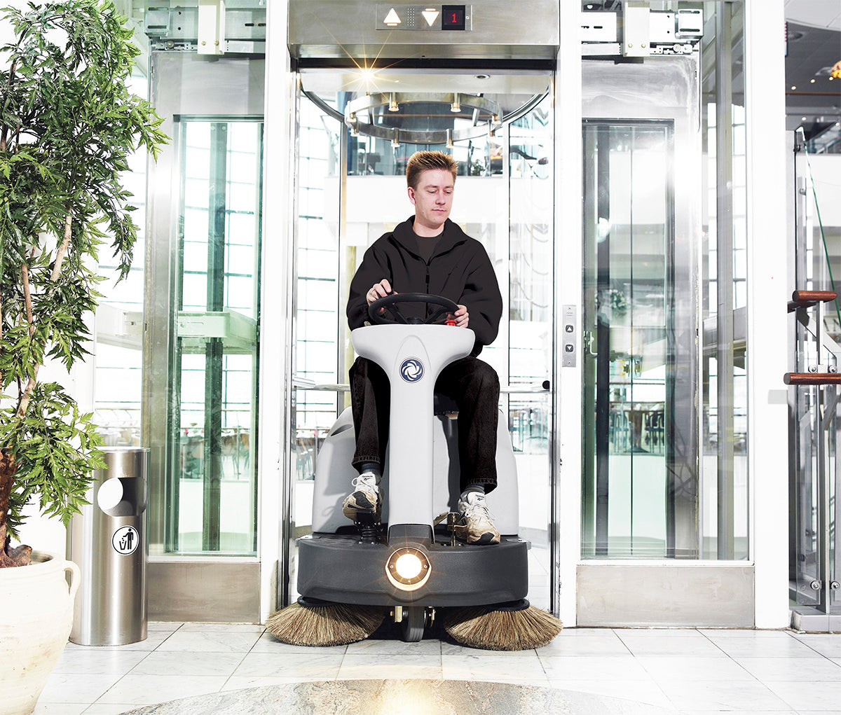 Nilfisk SR1000S Feje/sugemaskine KOMPLET