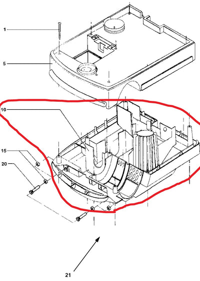 Underdel Karrosseri til CA340