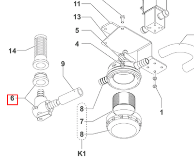 Ventil Scrubtec 343.2