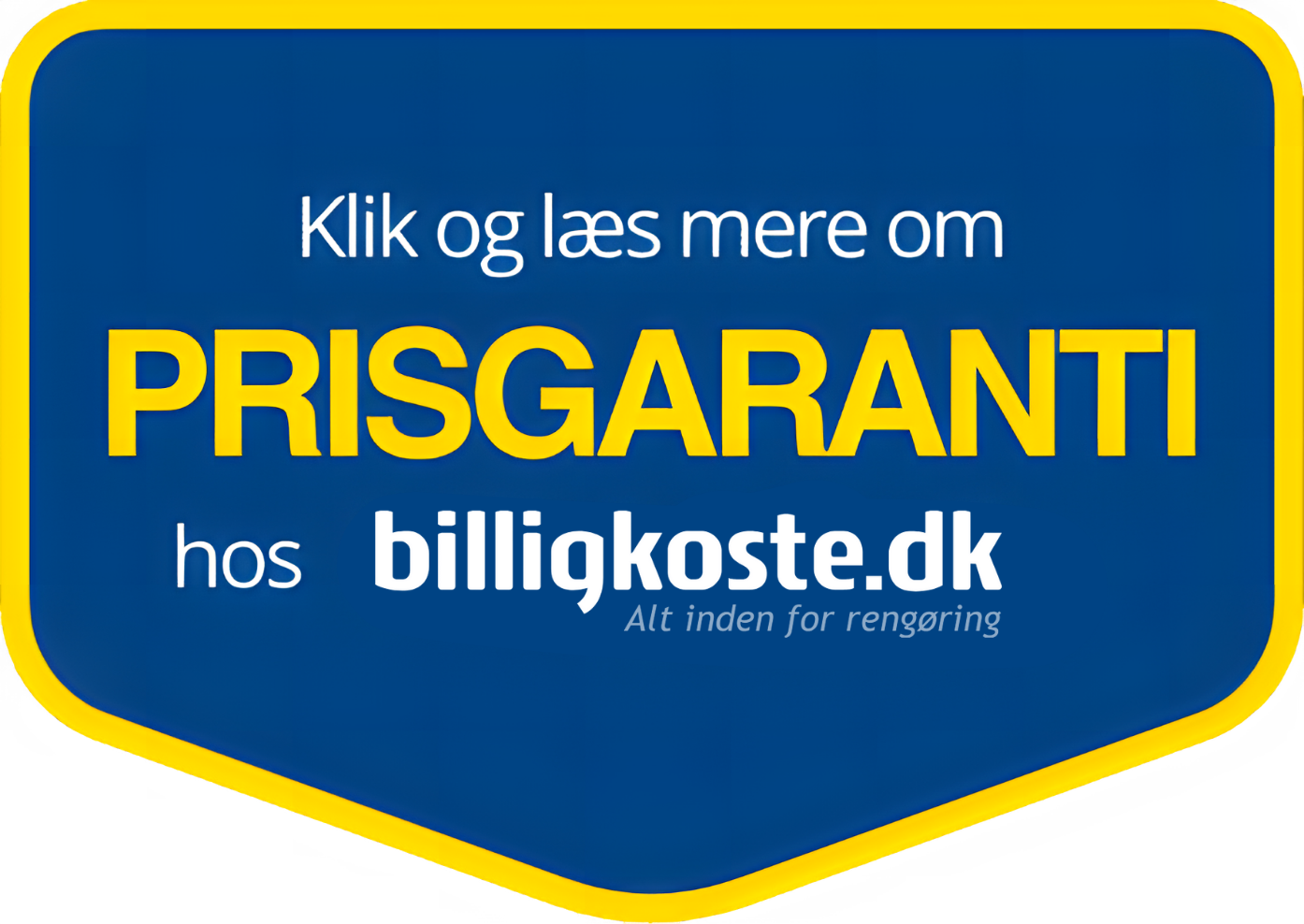Vi har Prisgaranti hos billigkoste.dk - Alt inden for rengøring
