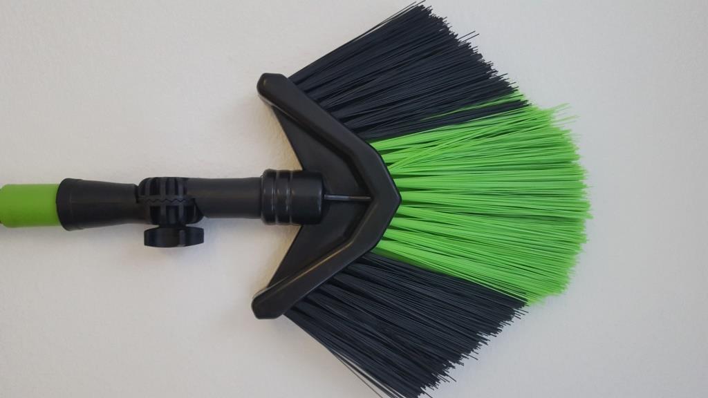 Spindelvævsbørste m.teleskopskaft 330 cm