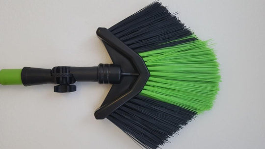 Spindelvævsbørste m.teleskopskaft 330 cm