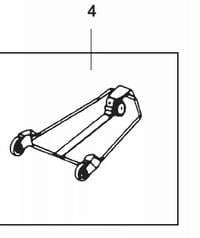 Vogn til GM/GS80 komplet