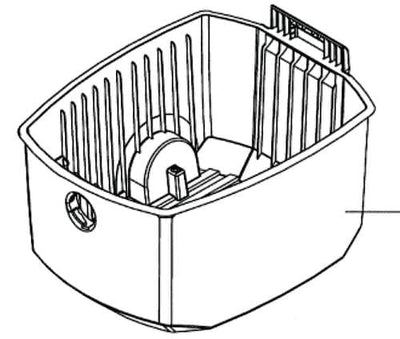 Støvbeholder 16L og poseluk