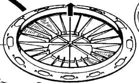 Holder til filter skum(GD930s)