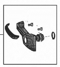 Håndtagskit GD930 m.sugeudtag