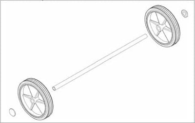 Alto hjul m.aksel MAXXI WD7