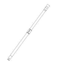 Rør, teleskop 32 mm. stål, X-treme m.klik