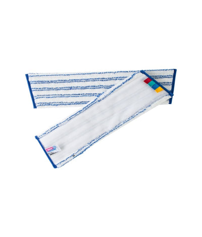 Universal microfiber moppe m/velcrobagside, 40/45 cm.