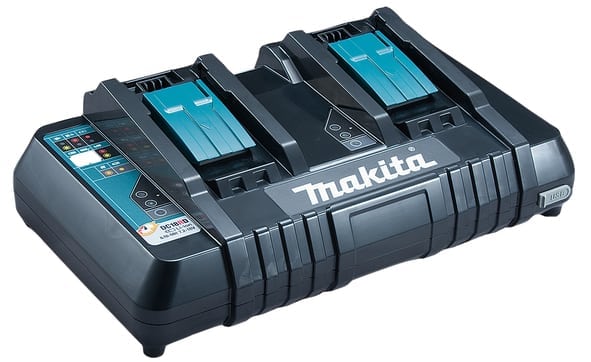 Makita dobbeltlader u/batterier