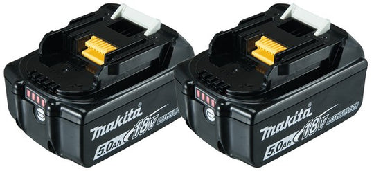 Makita 2 stk. batteri 18V 5,0AH