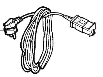 Aftagelig ledning til GD 5/10 15 m.