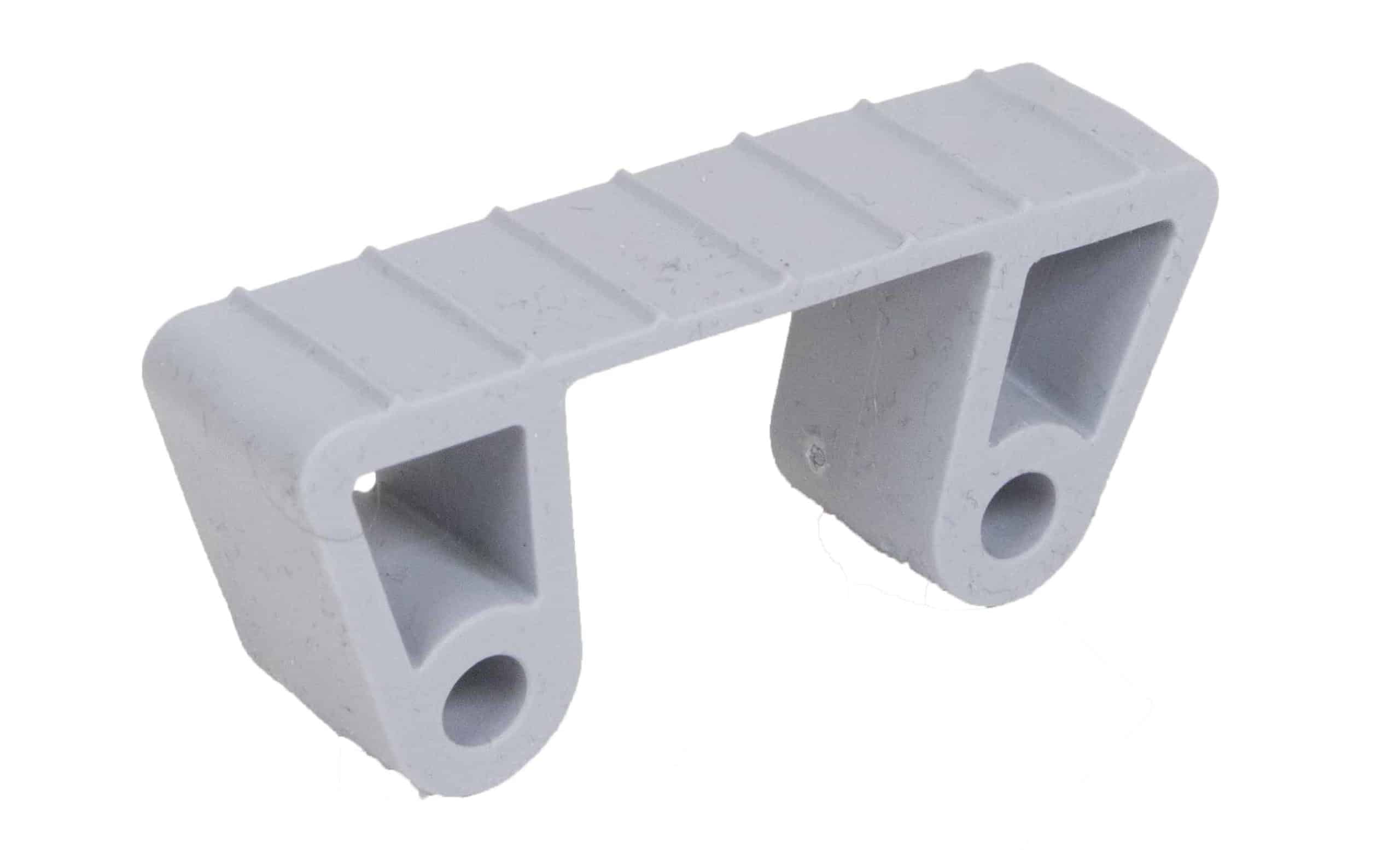 Gummistrop 20-30 mm. grå