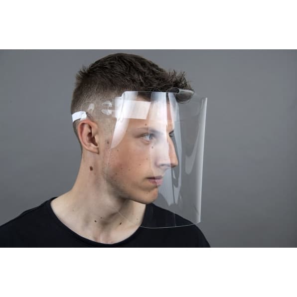 Ansigtsvisir Safe-Fold Deluxe CE-mærket 1 stk