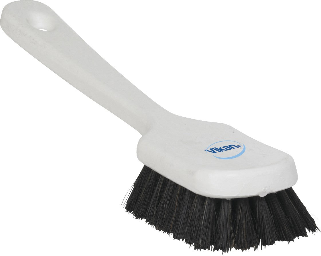 Afsæbningsbørste hvid m.langt skaft Vikan