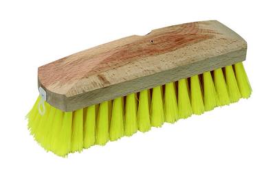 Kalkbørste gul m. hul Vikan