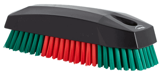 Neglebørste rød/grøn Vikan