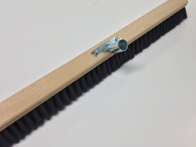 Lagerkost blød m. hårblanding 100 cm. inkl. 24 eller 28 mm. Kostebeslag